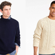 L.L. Bean Signature Cotton Fisherman Sweater, $99
J.Crew Unisex 1988 Cotton Rollneck Sweater, $89
Polo Ralph Lauren The Iconic Fisherman’s Sweater, $125